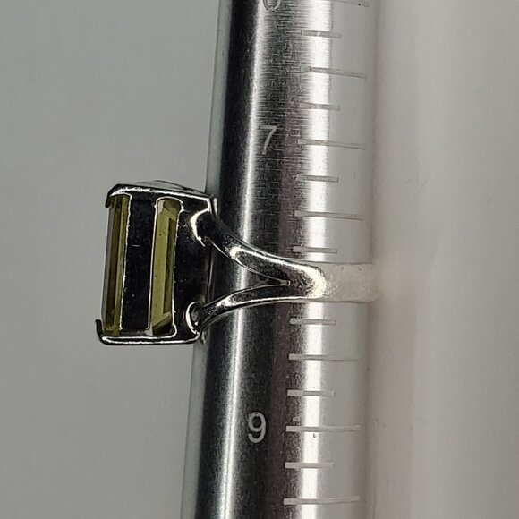 Lori Bonn Citrine Gemstone Sterling Silver Ring, Size 8 - Picture 7 of 10